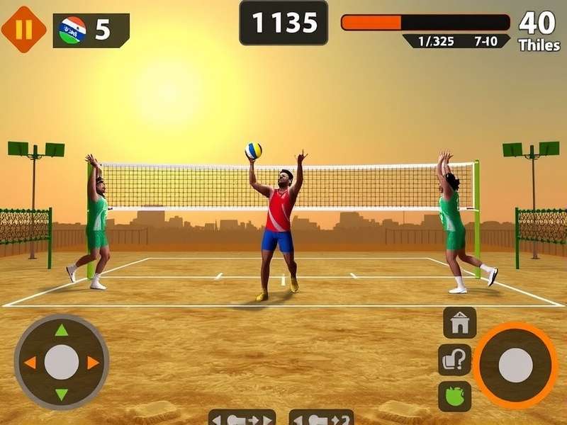 Volley Masters Game Screenshot